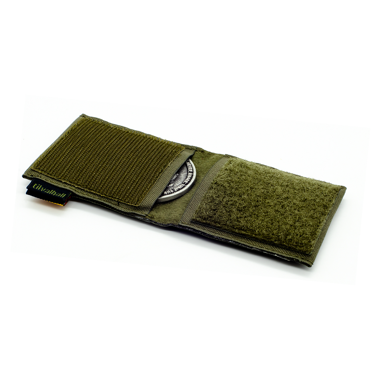Cointasche "MYNTBAG", steingrau-oliv Cointasche "MYNTBAG", steingrau-oliv