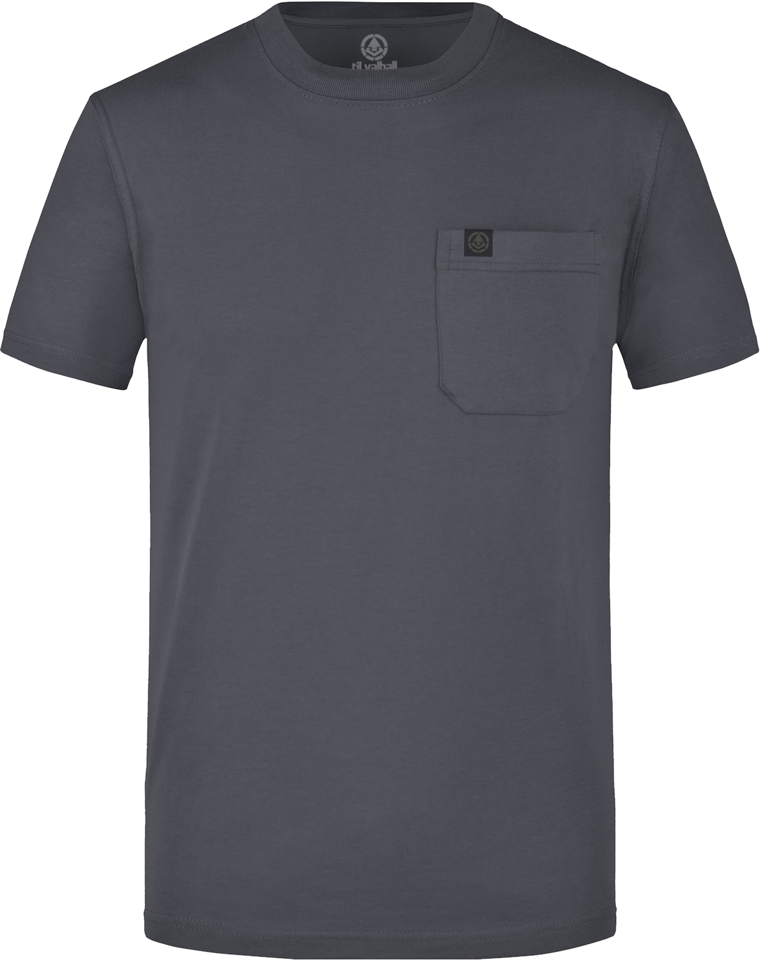 Pocket-T "RUNIC", ash grey