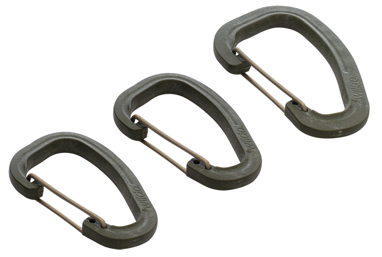 Wildo® Accessory Carabiner Set, oliv