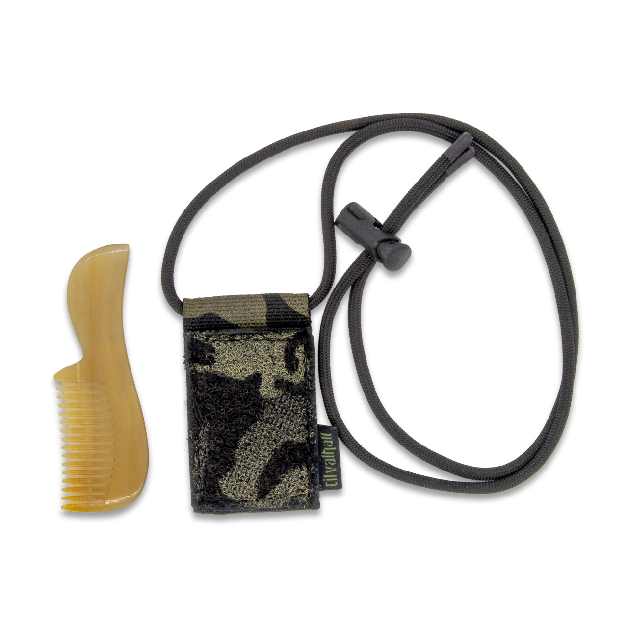 TVWG Mini-Griffkamm, Horn, fein, 8 cm