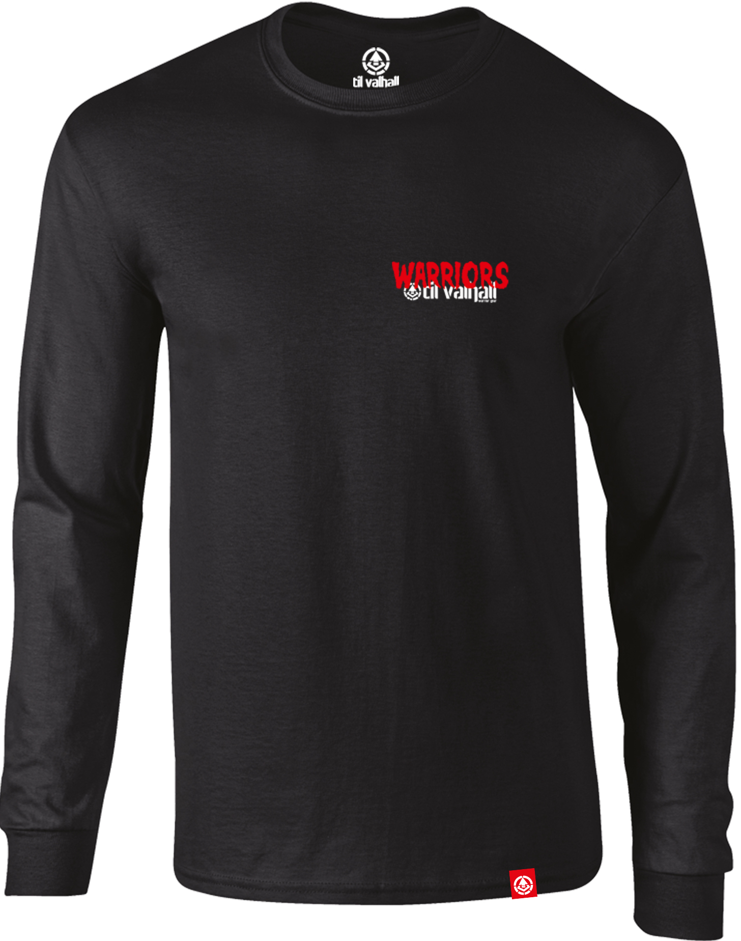 Longsleeve "WARRIORS", schwarz