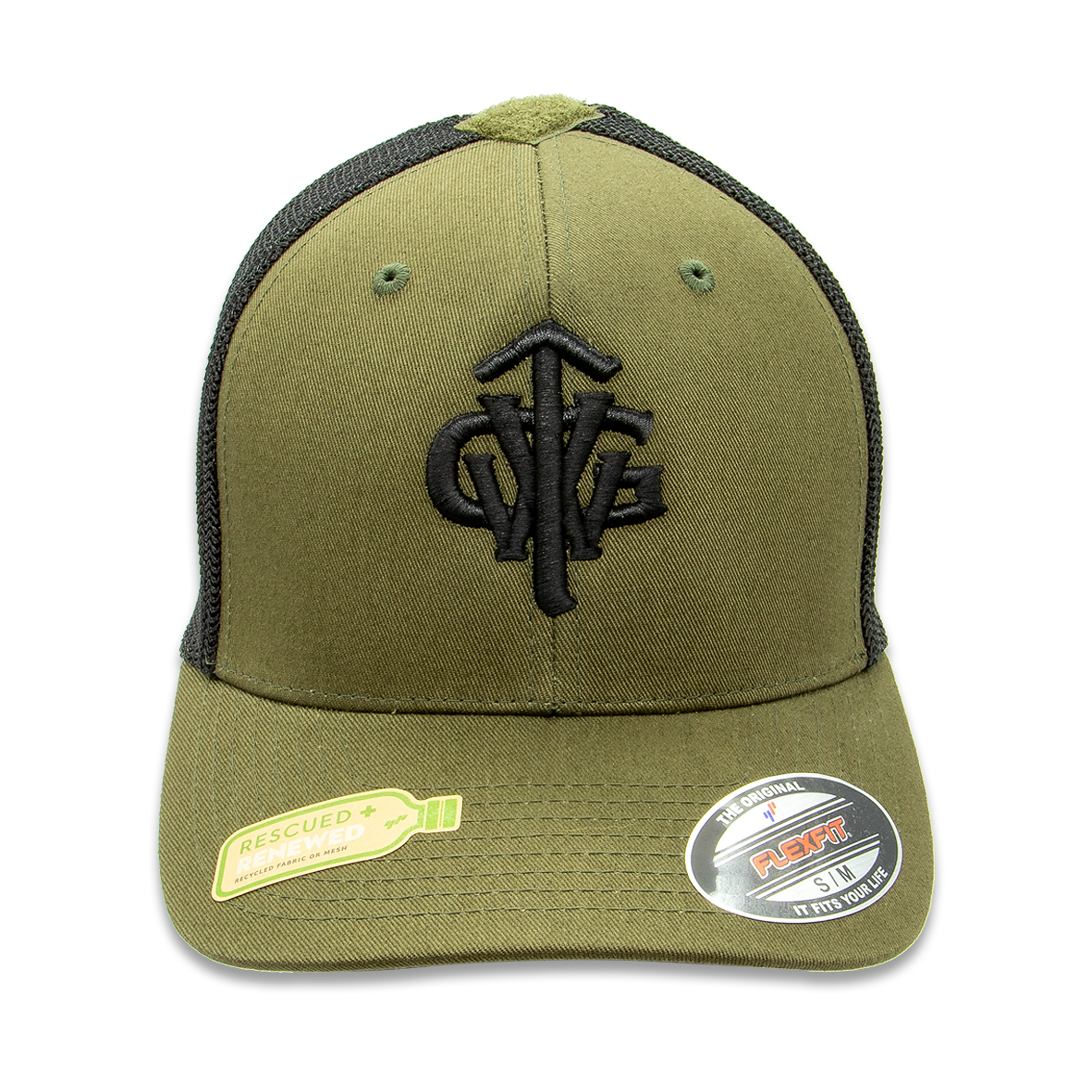 TACTICAL FLEXFIT Trucker Cap, "COLLEGE", S/M