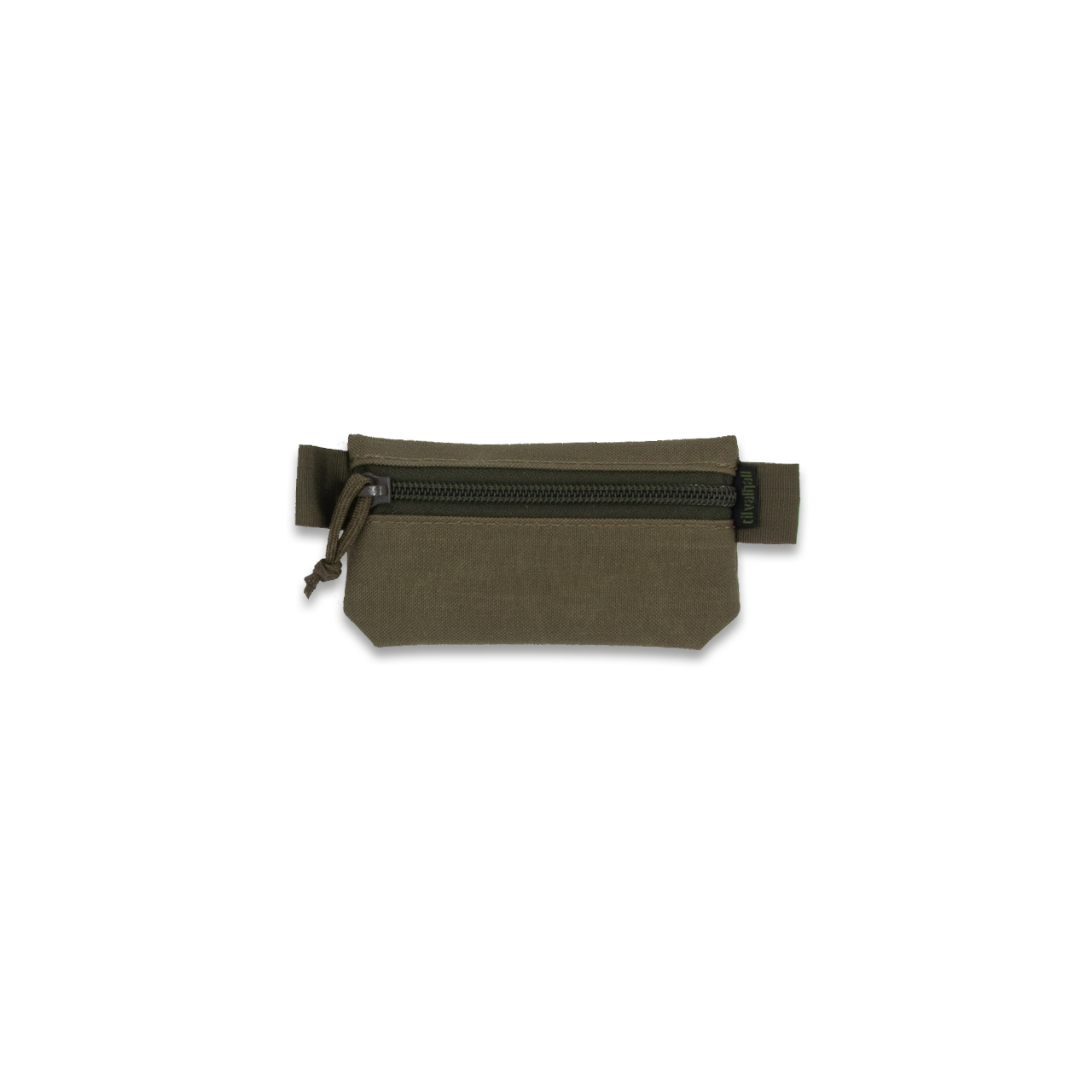 Einschubtasche "ZIPBAG - S", steingrau-oliv