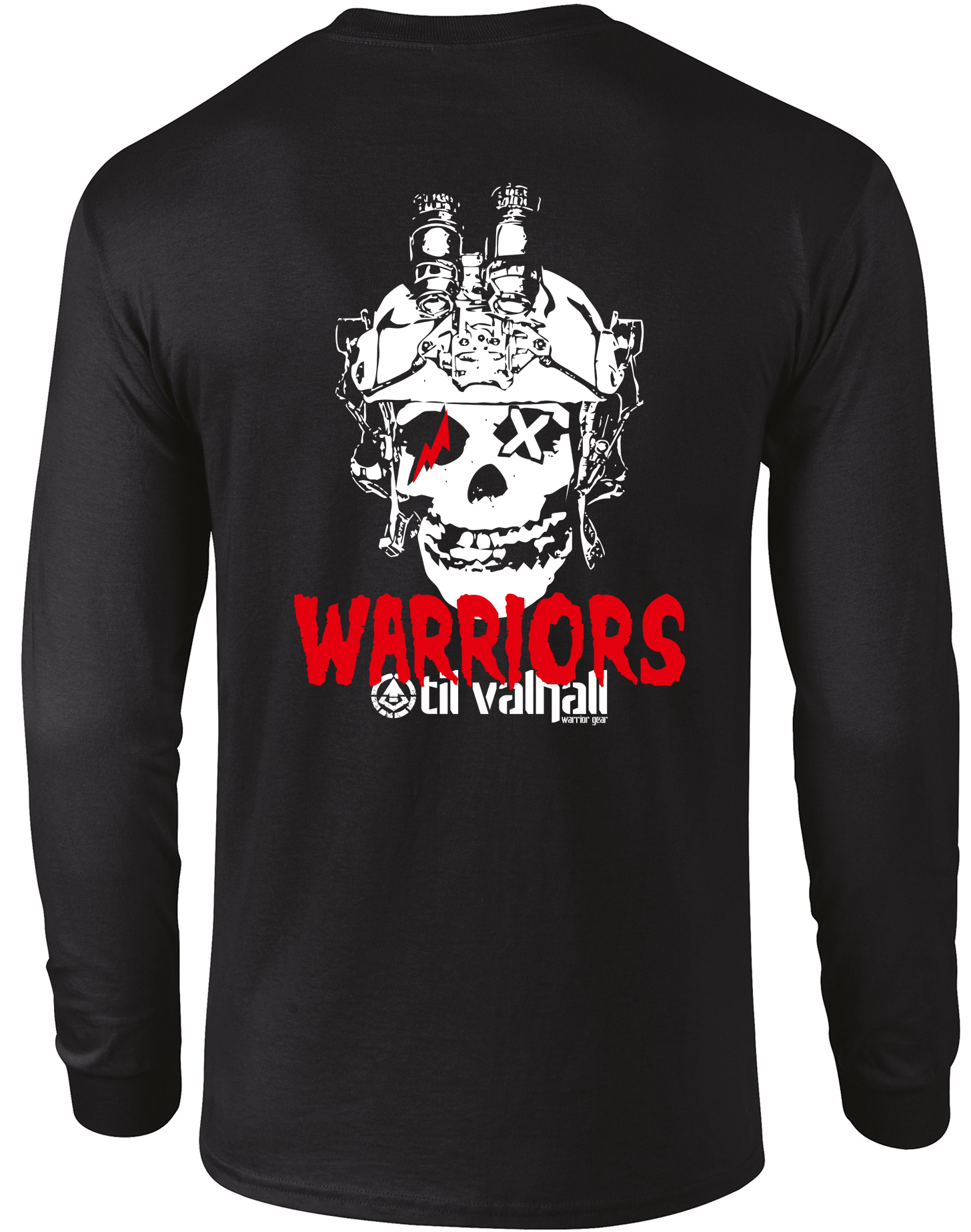 Longsleeve "WARRIORS", schwarz